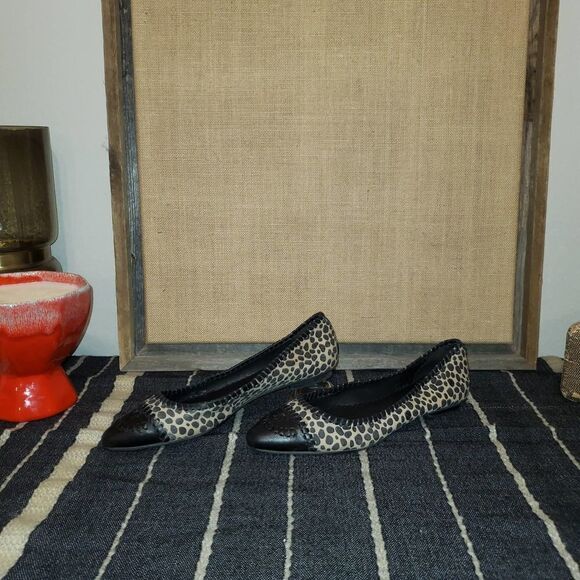 Jack Rogers Pointed Cheetah Flats Sz 7.5 - Picture 3 of 7